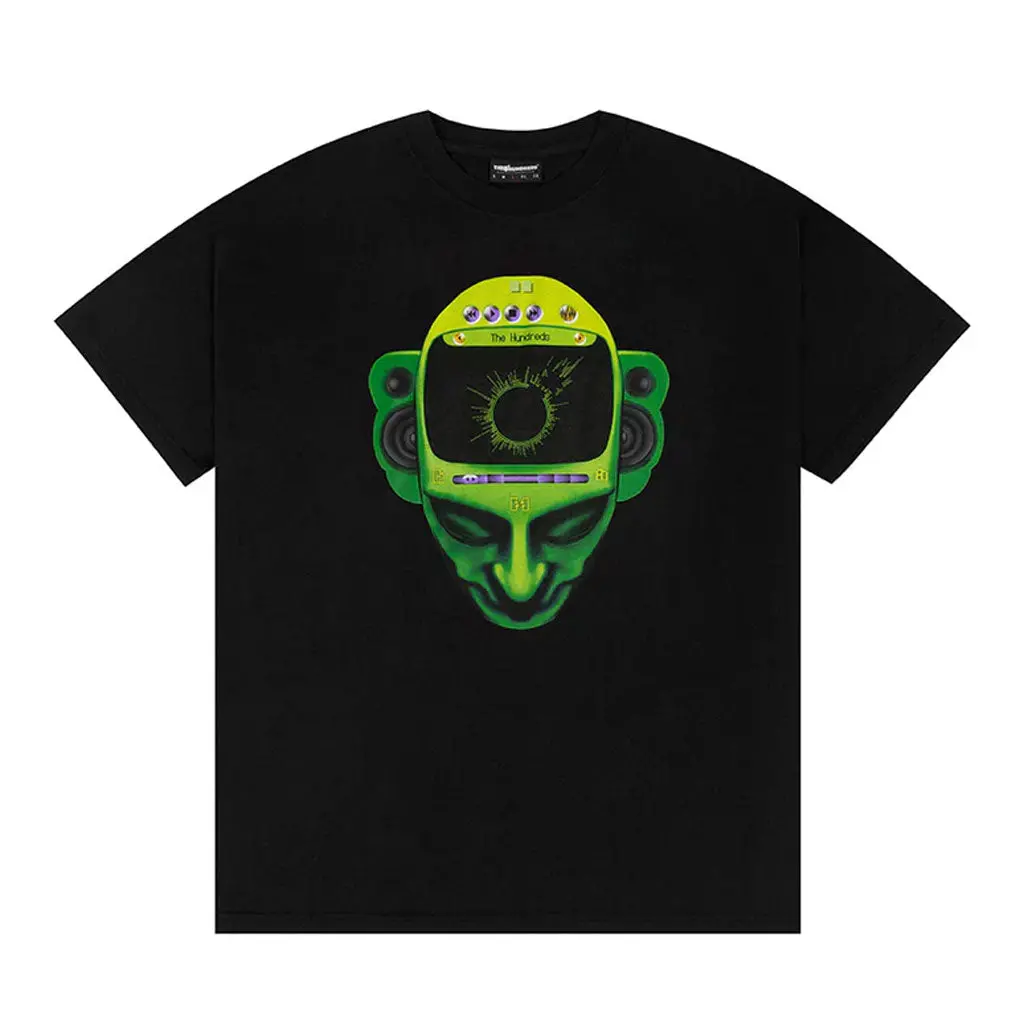 The Hundreds Noisemakers Media S/S Tee - Limo Black 1