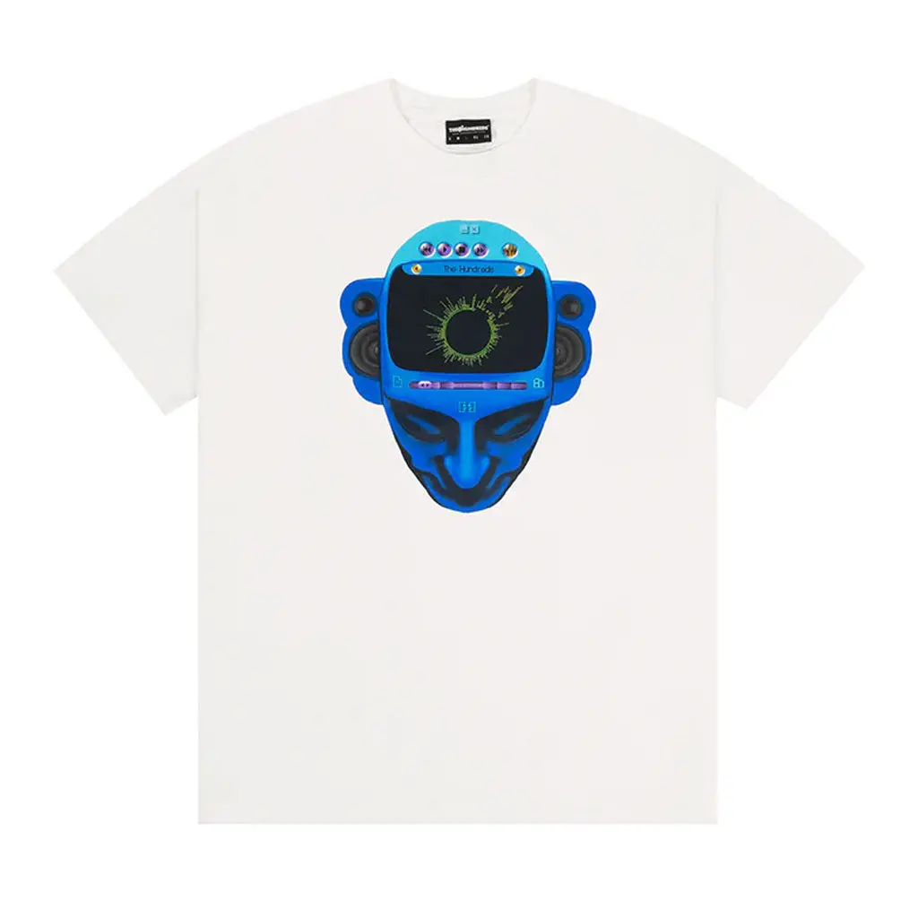 The Hundreds Noisemakers Media S/S Tee - Blanc White 1
