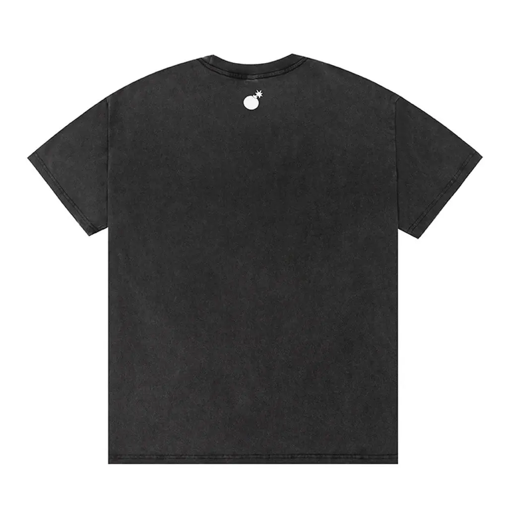 The Hundreds Skull Mountain S/S Tee - Washed Black 2