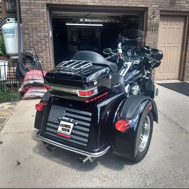 Harley Davidson Tri Glide Trunk Decal 1