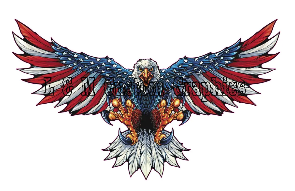 American Flag Eagle 1