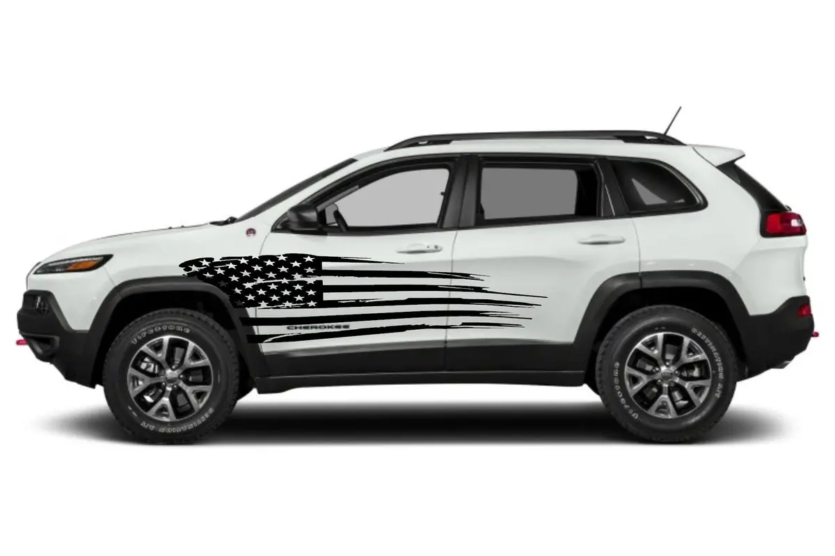 Jeep Cherokee Flag Door 1