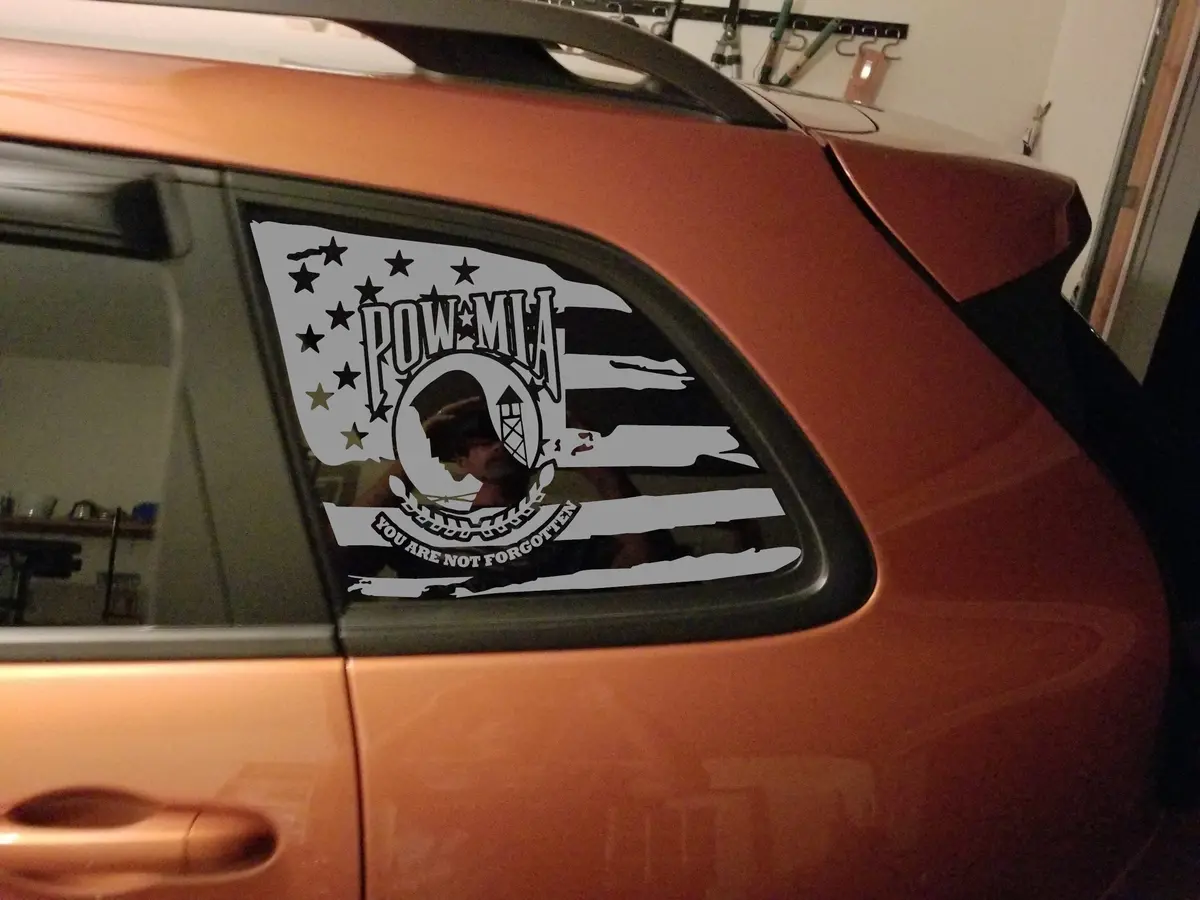 Jeep Cherokee American Flag Pow/Mia 1