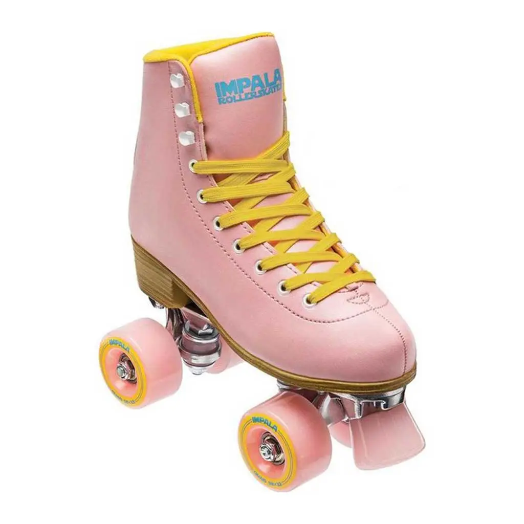 Impala Quad Skate - Pink/Yellow 1
