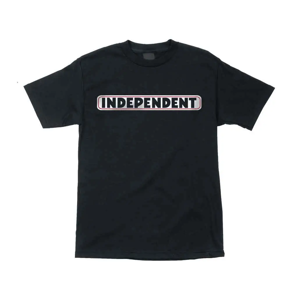 Independent Bar Logo S/S Tee - Black 1