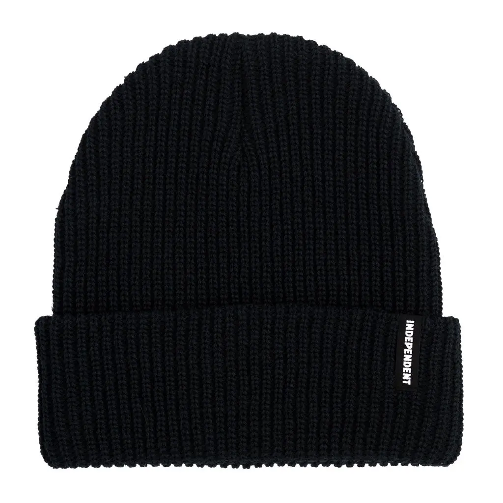 Independent Baseline Beanie - Black 1