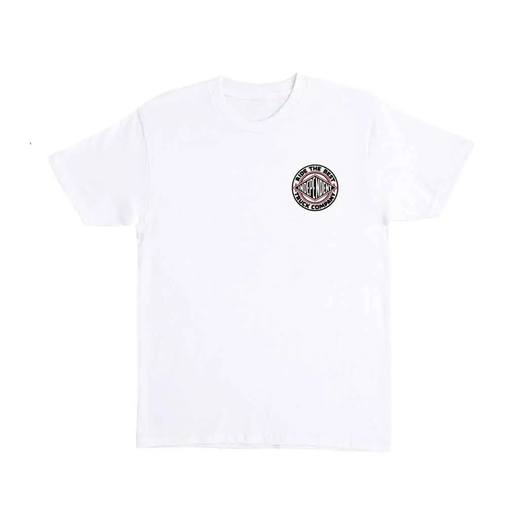 Independent Btg Summit S/S Tee - White 1