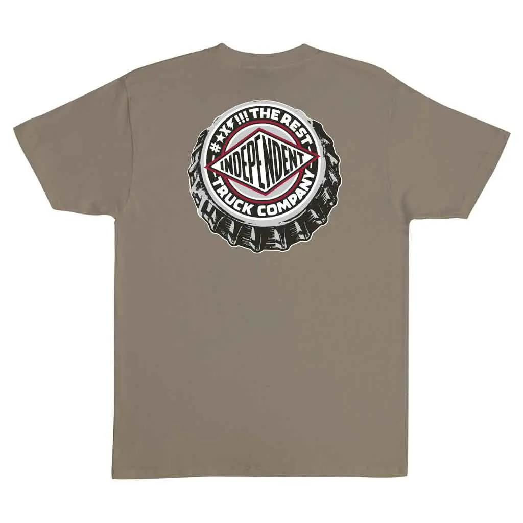 Independent Ftr Cap S/S Tee - Prairie Dust 1