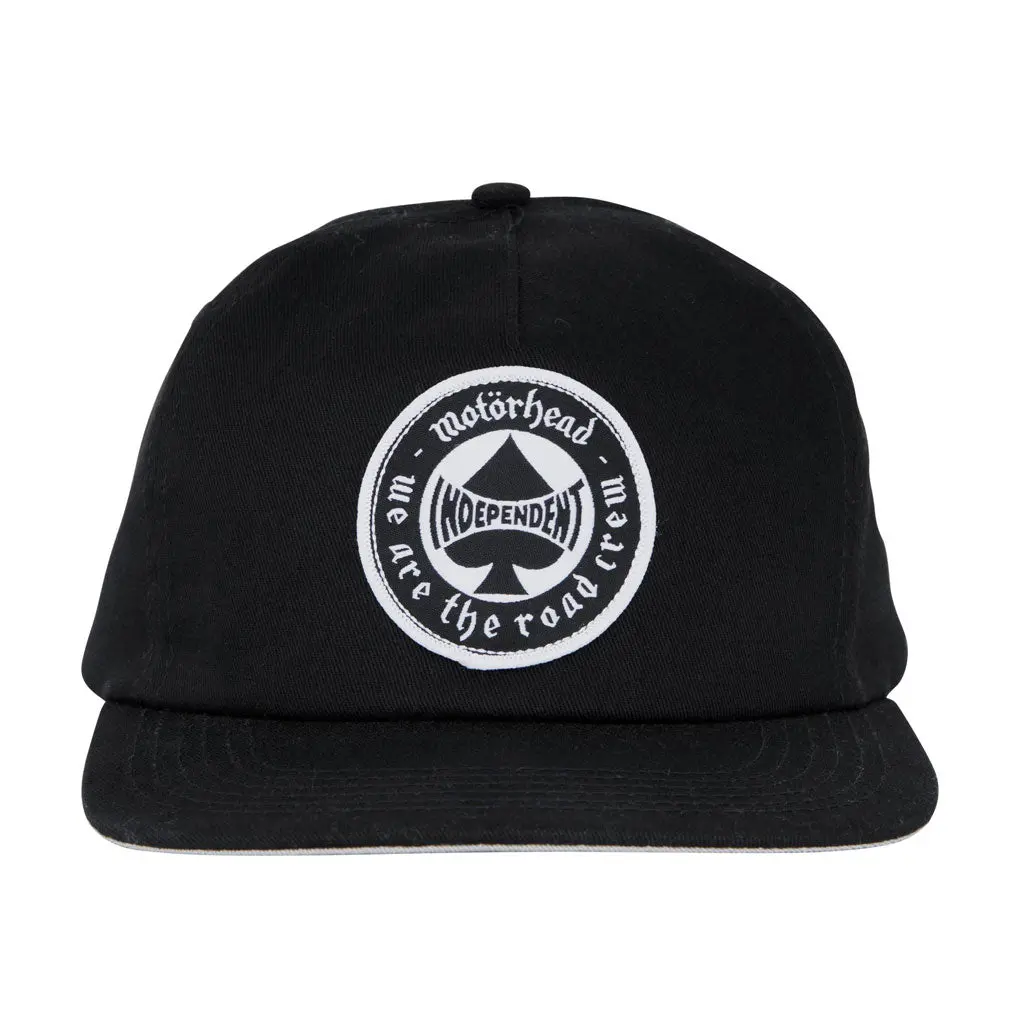 Independent Motorhead Spade Snapback - Black 1
