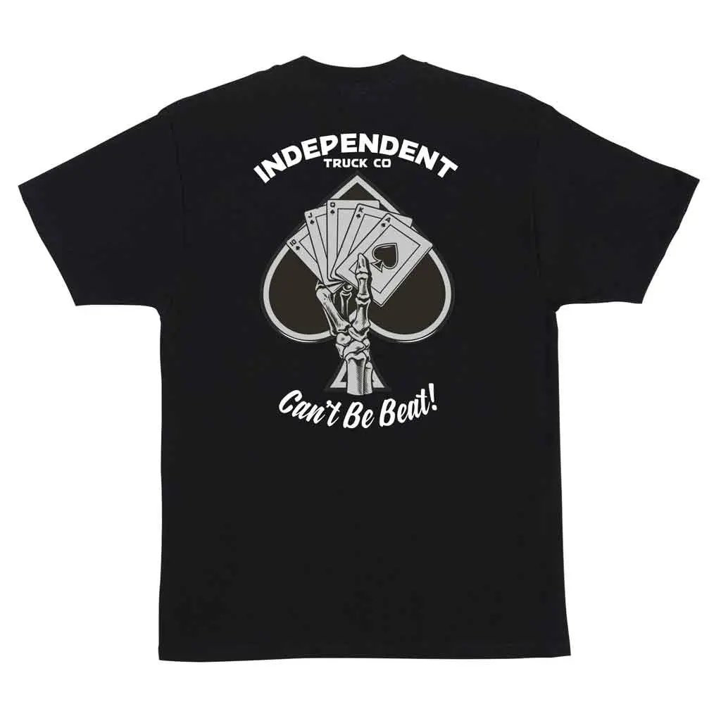 Independent Royal Flush S/S Tee - Black 1