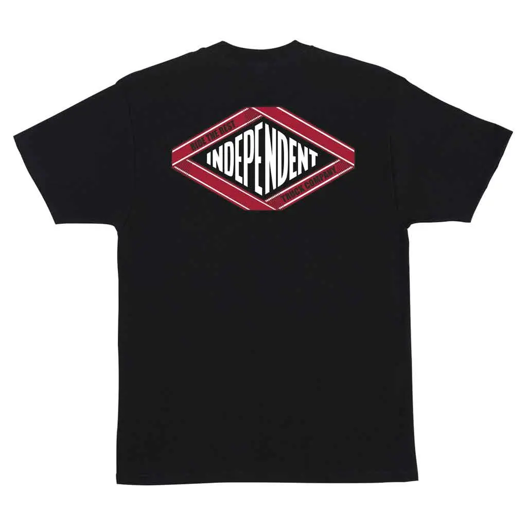 Independent Scroll 2 S/S Tee - Black 1
