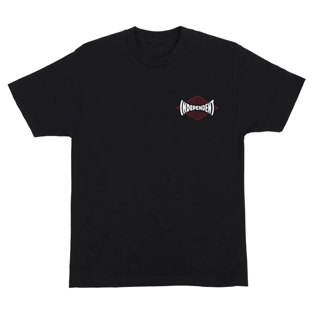 Independent Vertigo Span S/S Tee - Black 1
