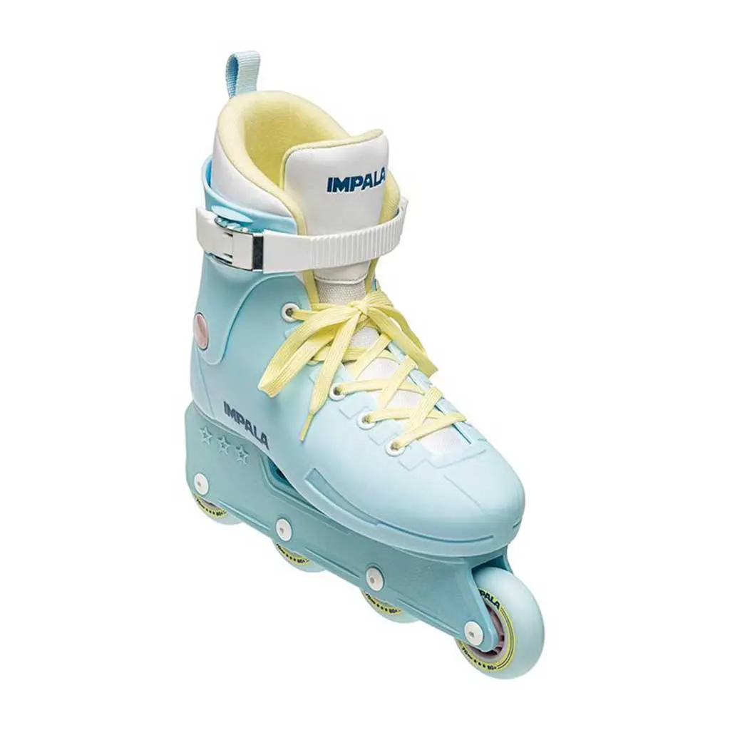Impala Lightspeed Inline Skate - Sky Blue/Yellow 1