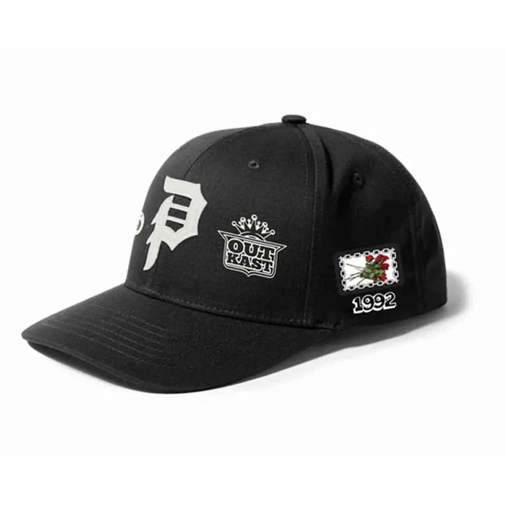 Primitive X Outkast Jackson Snapback - Black 1