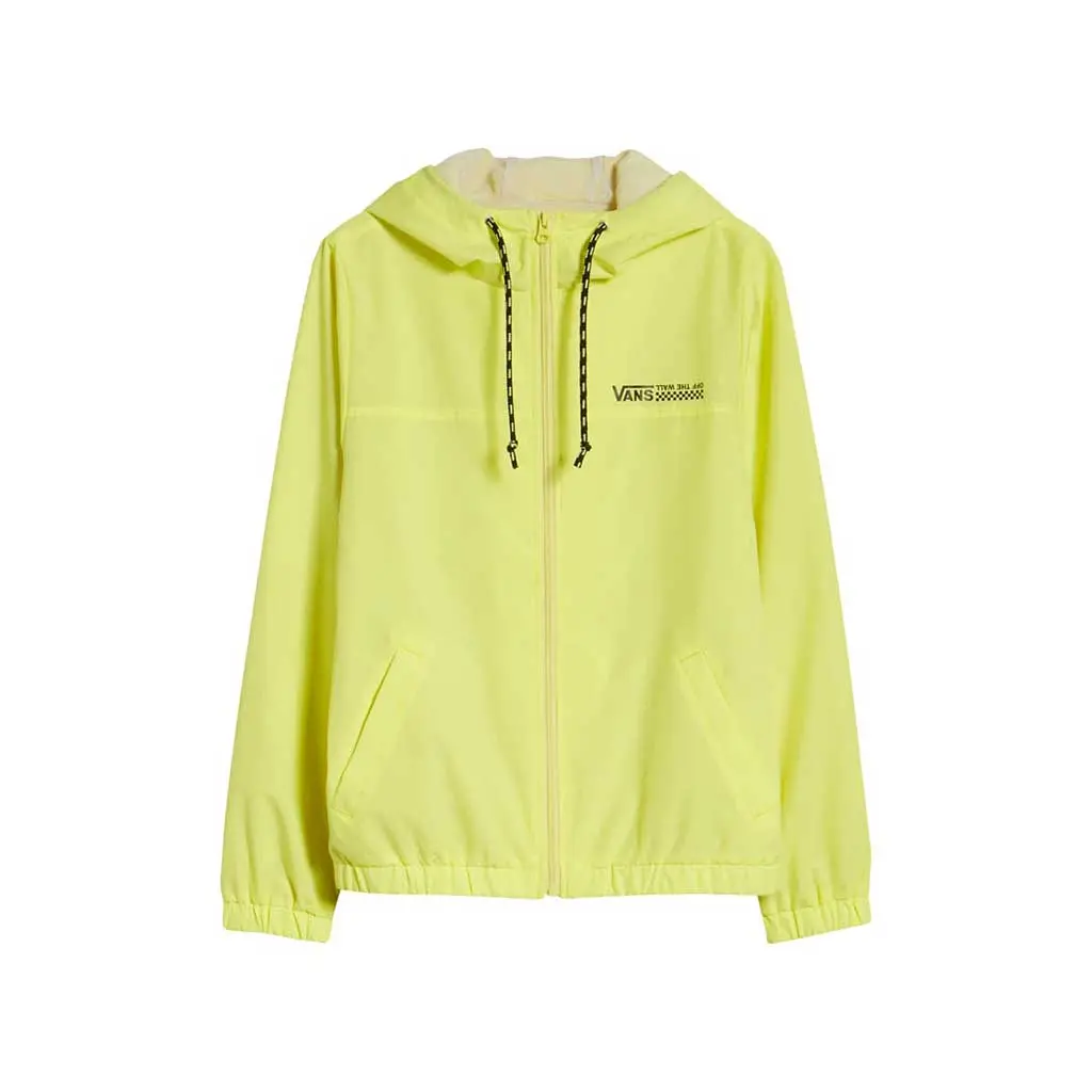 Vans Women's Kastle Turvey Windbreaker - Lemon 1