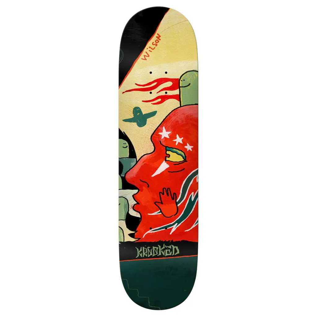 Krooked Wilson 3 Star 8.5" Deck 1