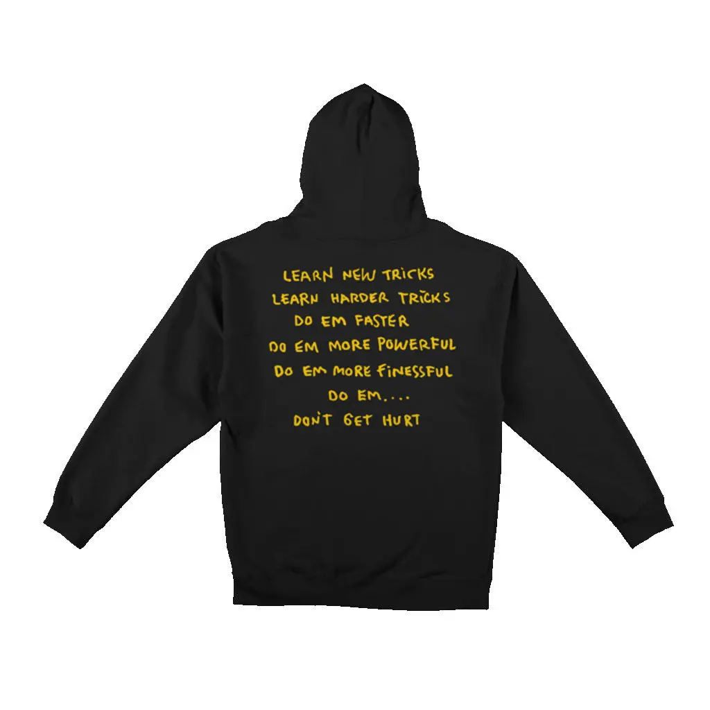 Krooked New Tricks Zip Hoodie - Black/Yellow 1