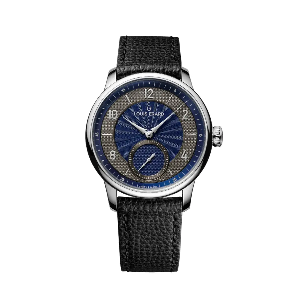 Excellence Petite Seconde Guilloché Anthracite Blue 1