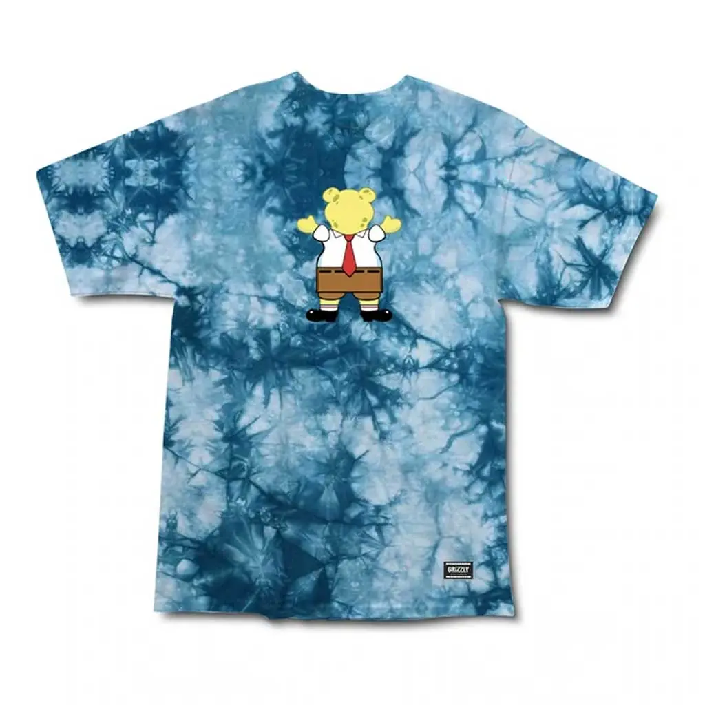 Grizzly Like A Sponge Ss Tee - Tie Dye 1