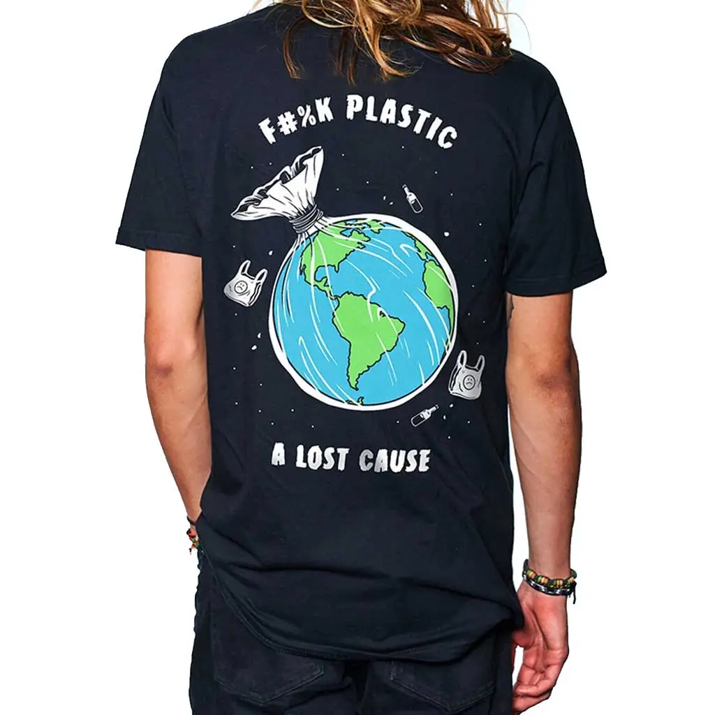 A Lost Cause F#%K Plastic Tee - Black 1