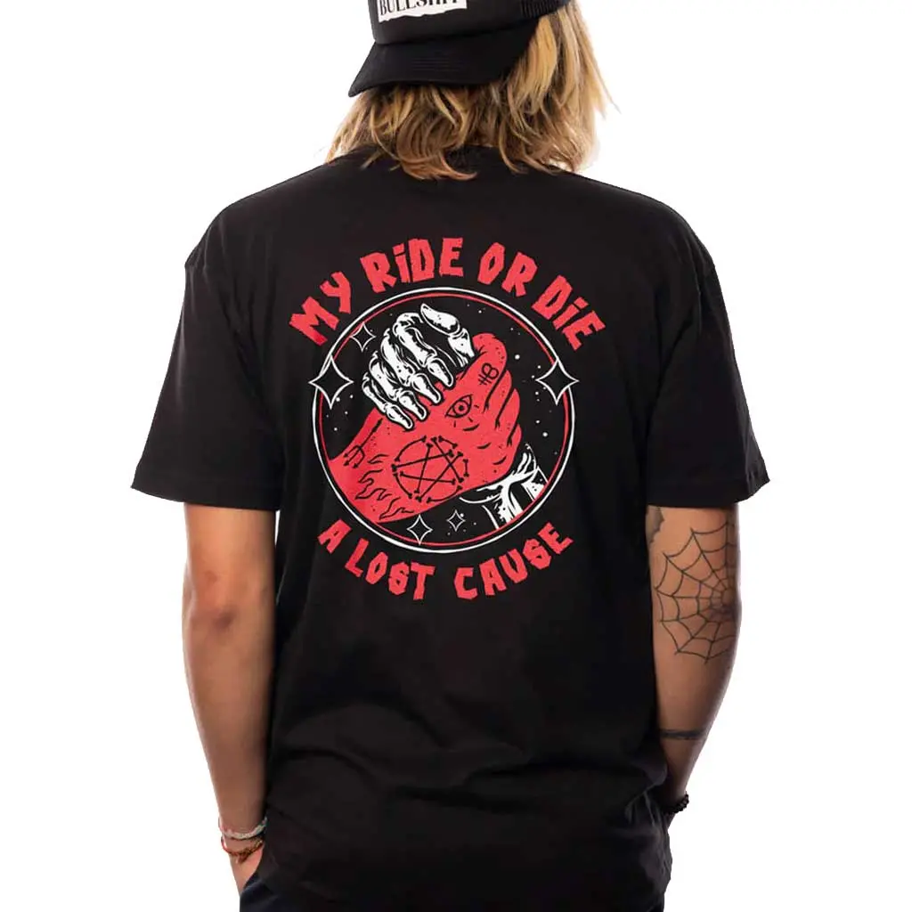 A Lost Cause Ride Or Die Tee - Black 1