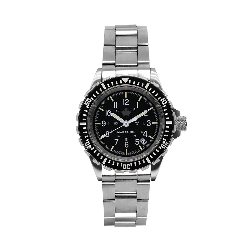 Gsar Type Ii Diver's Automatic "Grey Maple" 41Mm - Black On Bracelet 1