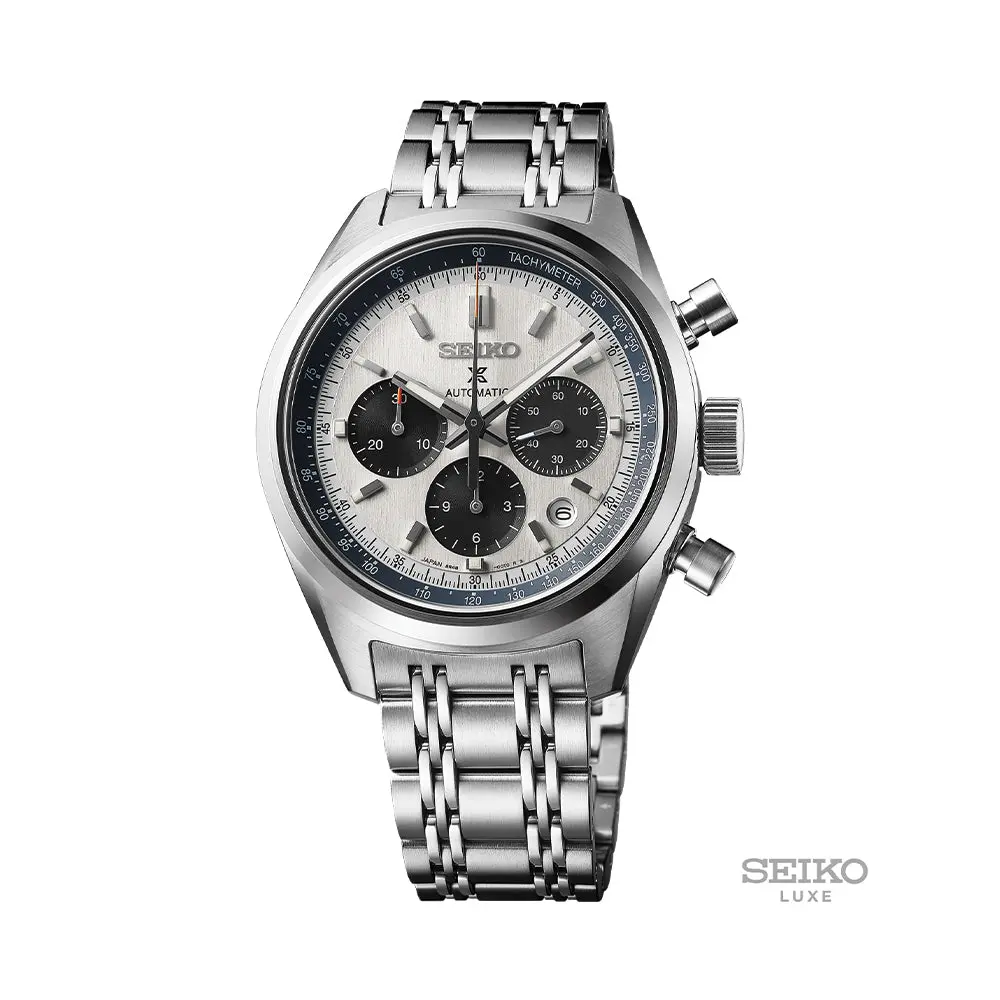 Srq047 Prospex Chronograph 42Mm - White On Bracelet 1