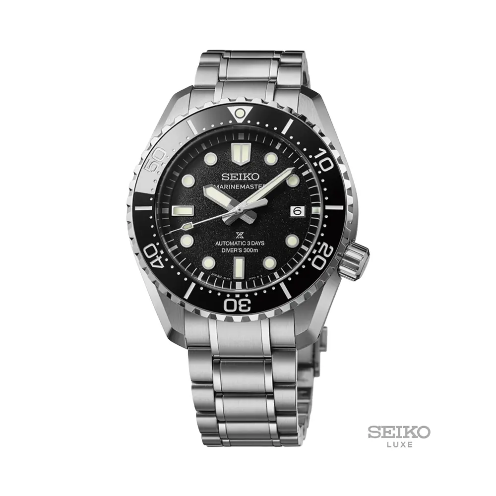 Hbf001 Prospex Marinemaster 42.6Mm - Black On Bracelet 1