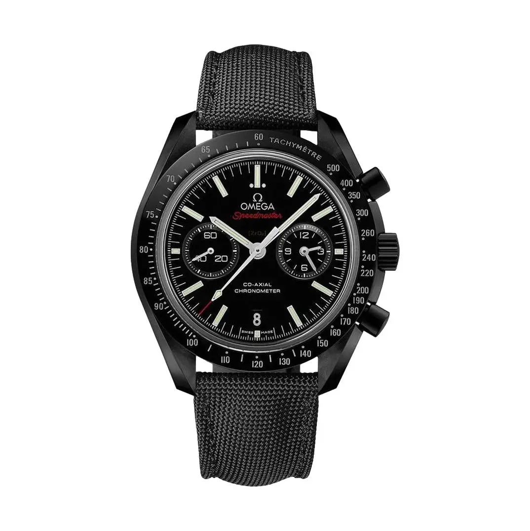 Speedmaster Dark Side Of The Moon Chronograph 44.25Mm - Black On Fabric Strap 1