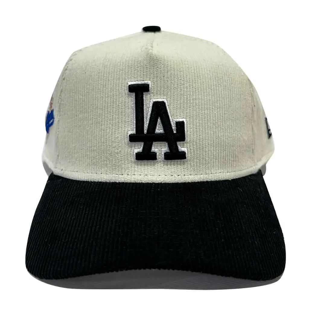 New Era La Dodgers 940 A-Frame Snapback Hat - Chrome/Black 1