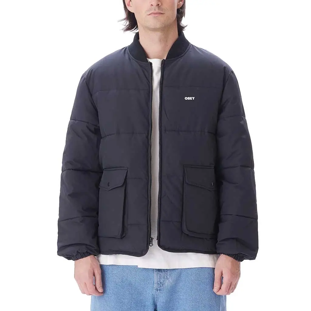 Obey Charlie Jacket - Black 1