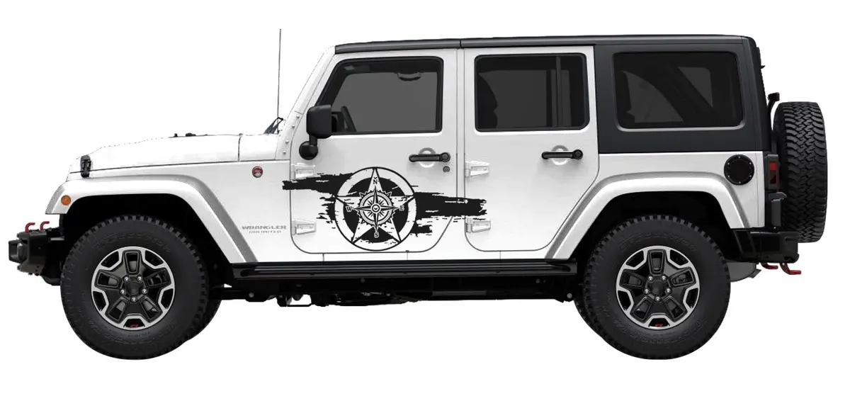 Jeep Door Decals Oscar Mike 1