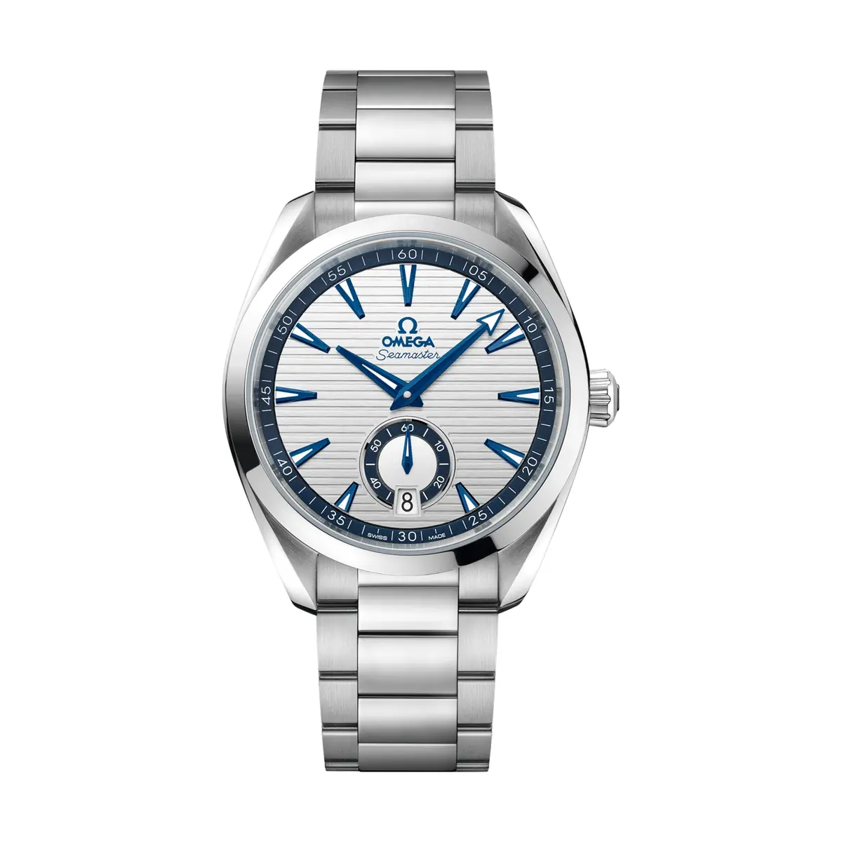 Seamaster Aqua Terra 150M Small Seconds 41Mm - Silver, Blue Accents On Bracelet 1