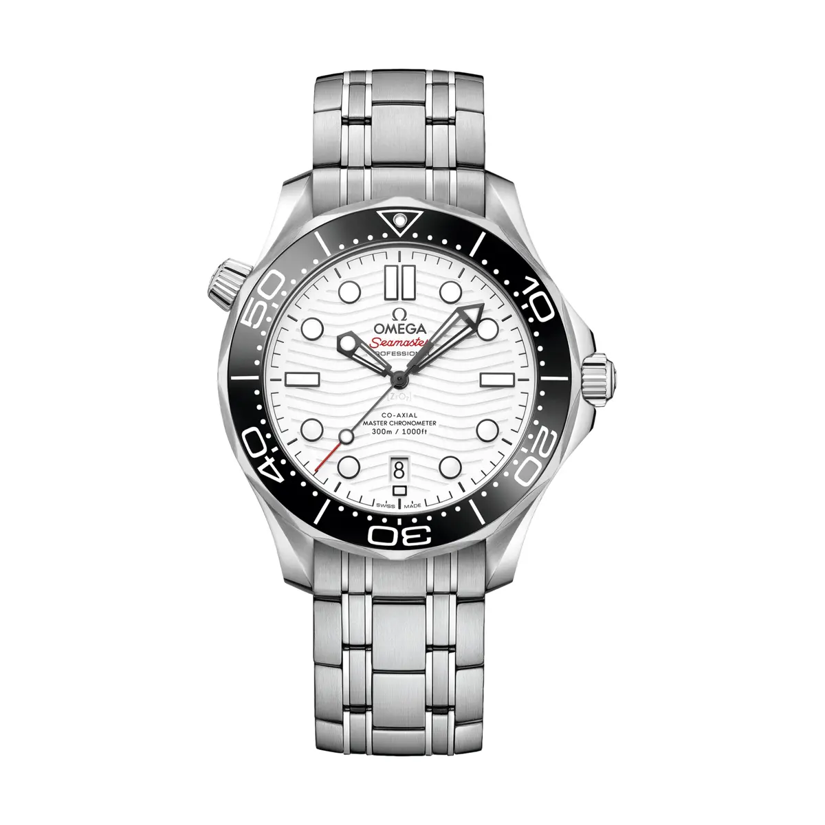 Seamaster Diver 300M 42Mm - White On Bracelet 1