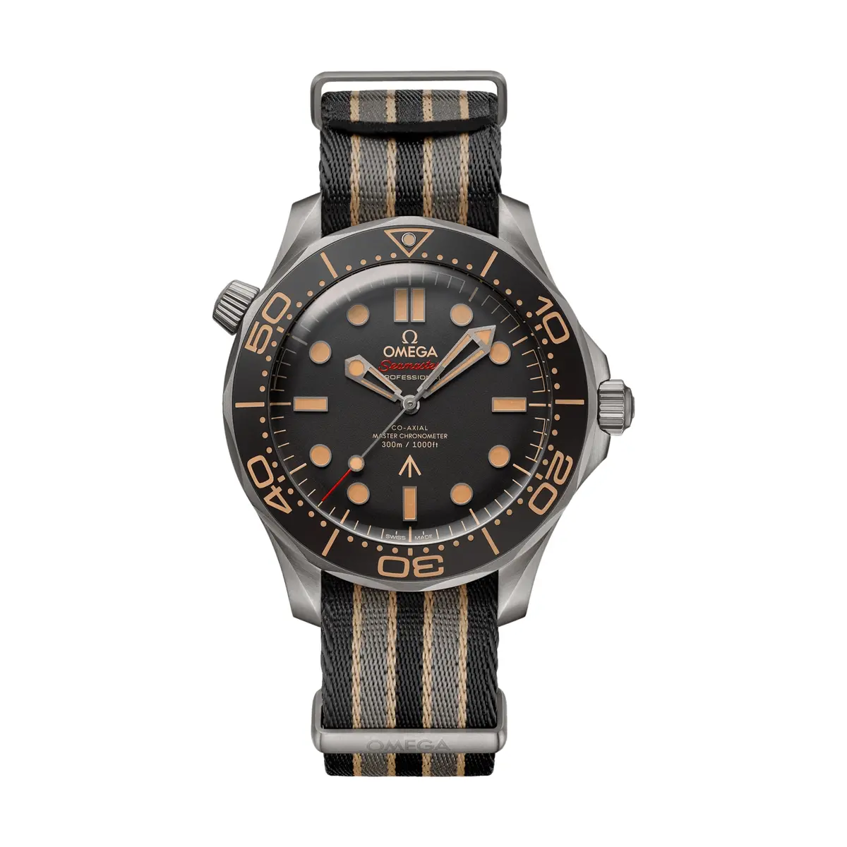 Seamaster Diver 300M 007 Edition 42Mm - Brown On Fabric Strap 1