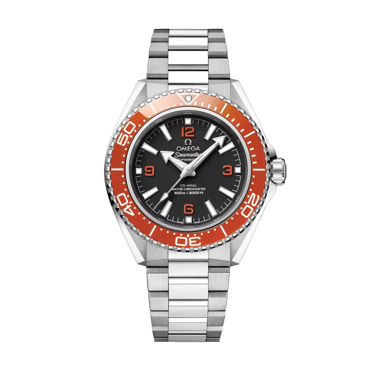 Seamaster Planet Ocean 600M 42Mm - Black And Orange On Bracelet 1
