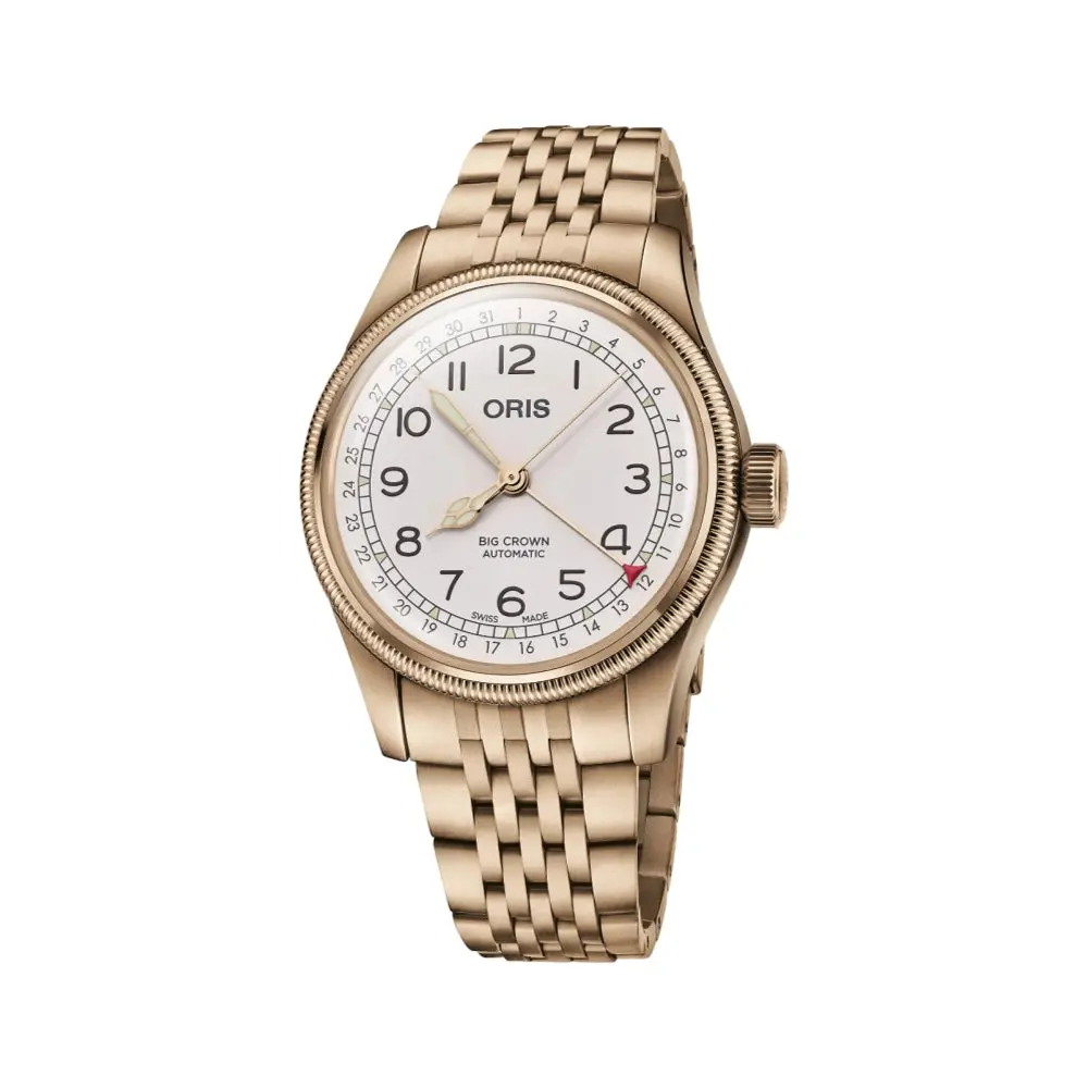 Father Time Limited Edition 40Mm - White On Leather Strap 1