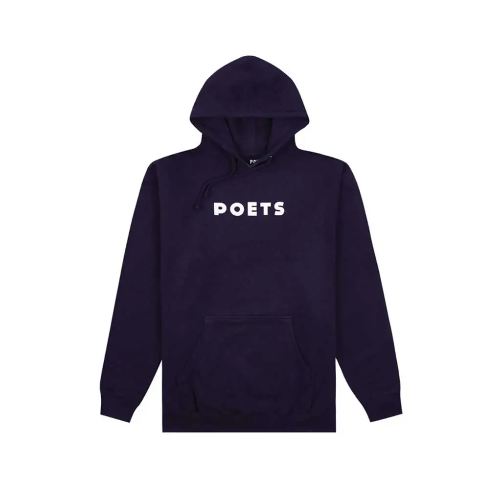 Poets Base Hoodie - Navy 1