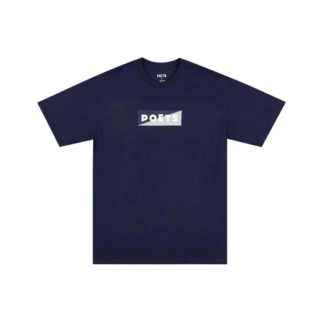 Poets Cinzano S/S T-Shirt - Navy 1