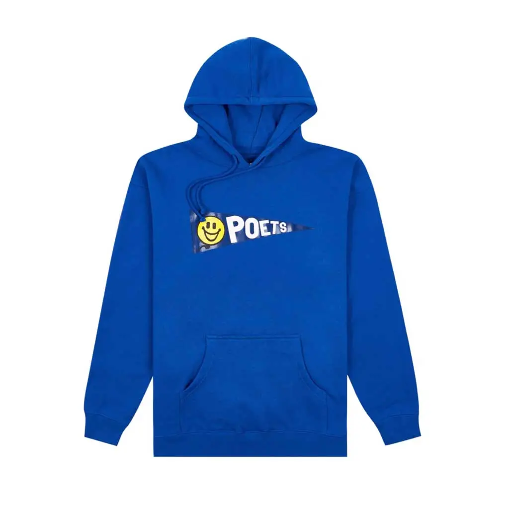 Poets Young Peoples Hoodie - Royal Blue 1