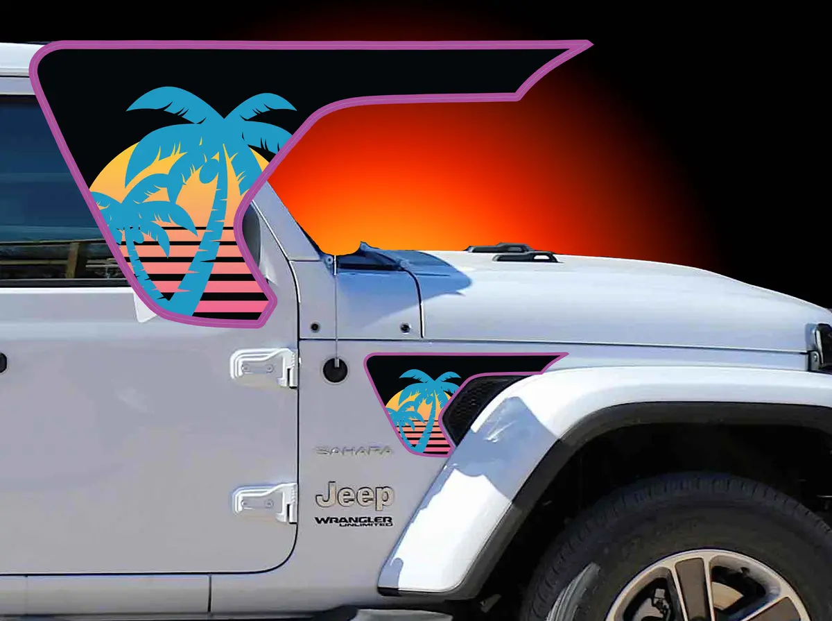 Fender Vent For The Jl Or Jt 2018 Or Newer Palm Tree 251 1