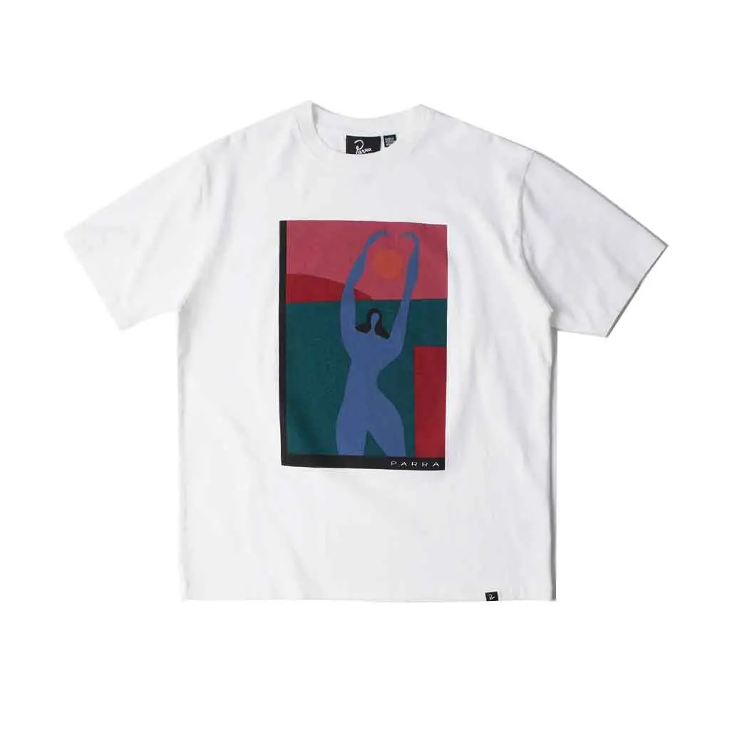 Parra Protect The Sun Tee - White 1
