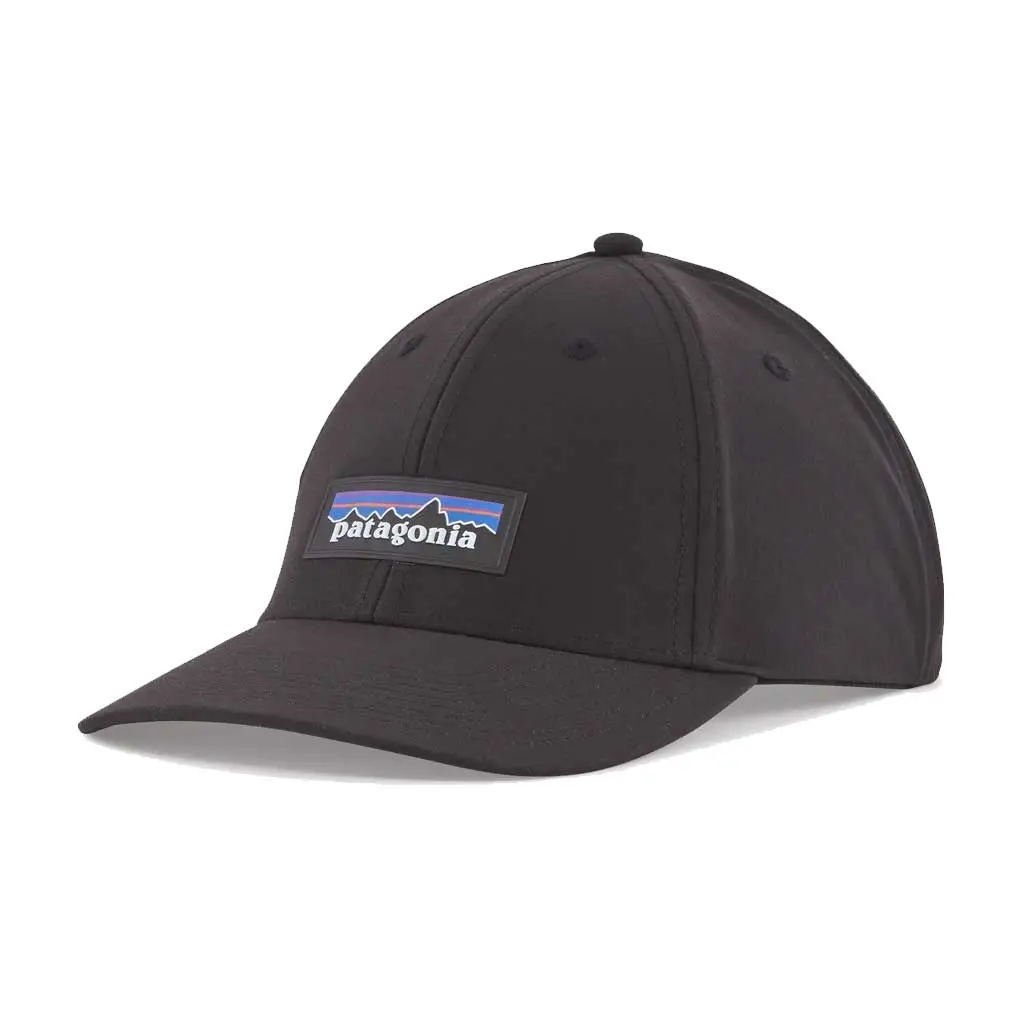 Patagonia P-6 Logo Channel Watcher Cap - Blk 1