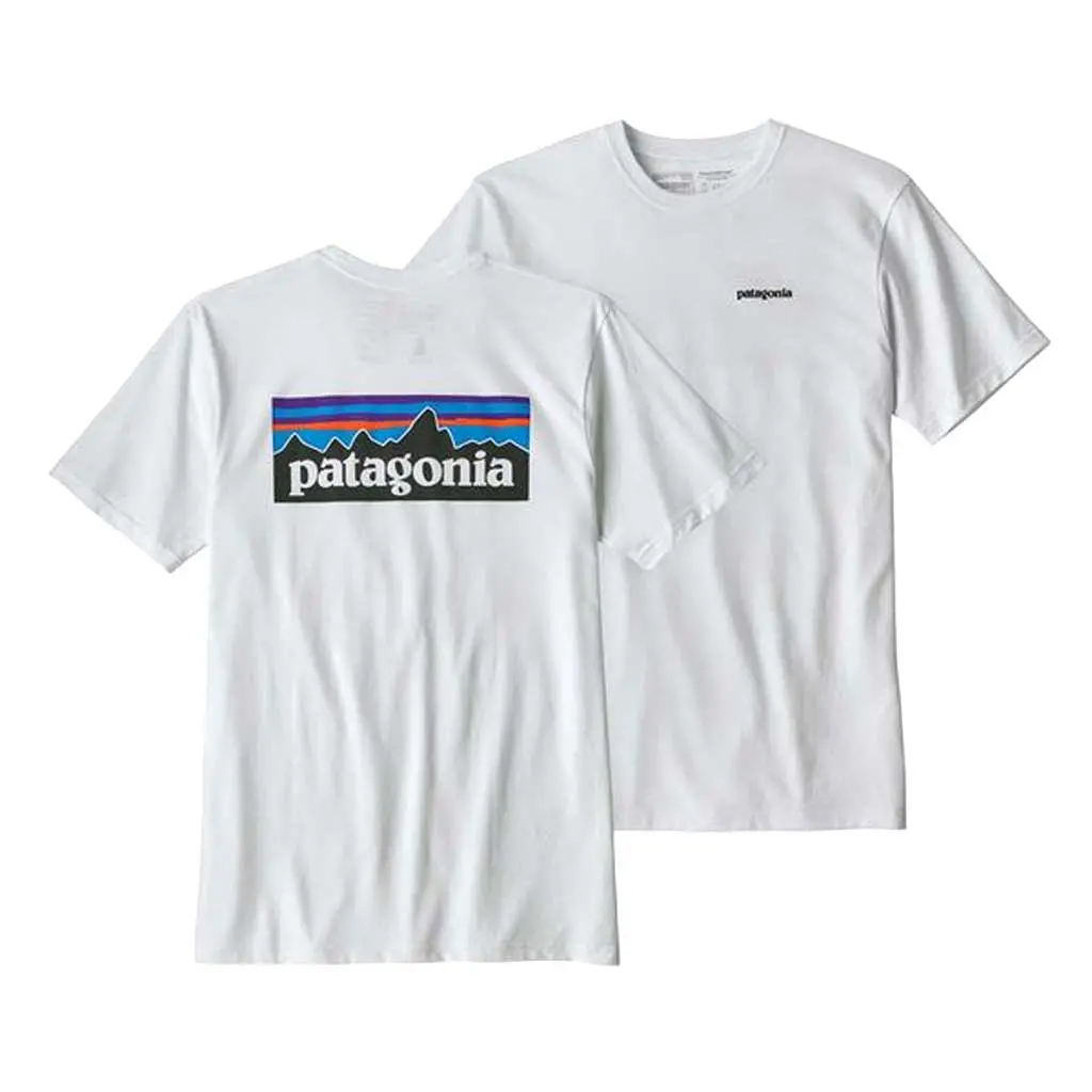 Patagonia P-6 Logo Responsibli Tee - Whi 38504 1