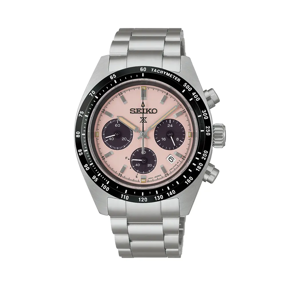 Ssc963 Prospex Speedtimer 39Mm - Pink On Bracelet 1