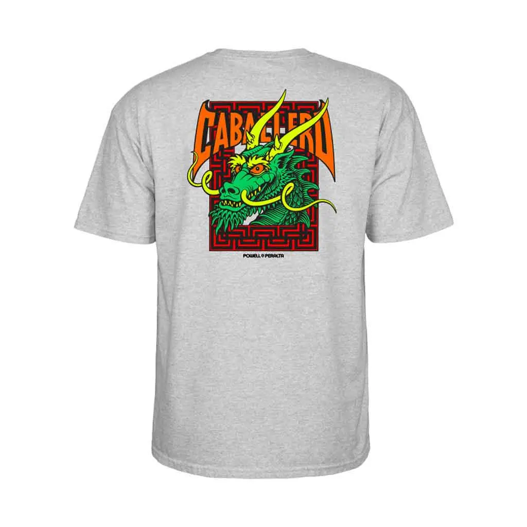 Skate One Powell Peralta Cab Street Dragon Tee - Heather 1
