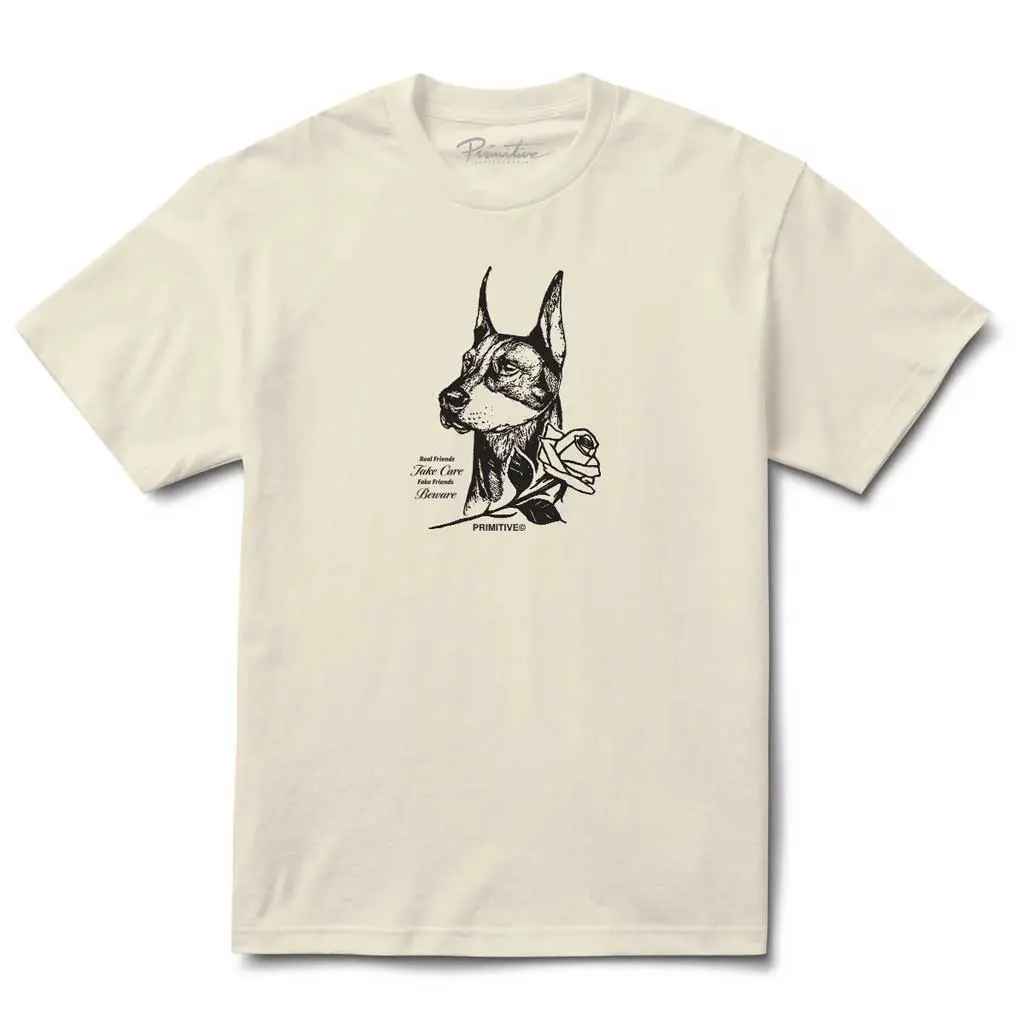 Primitive Take Care Tee - Sand 1