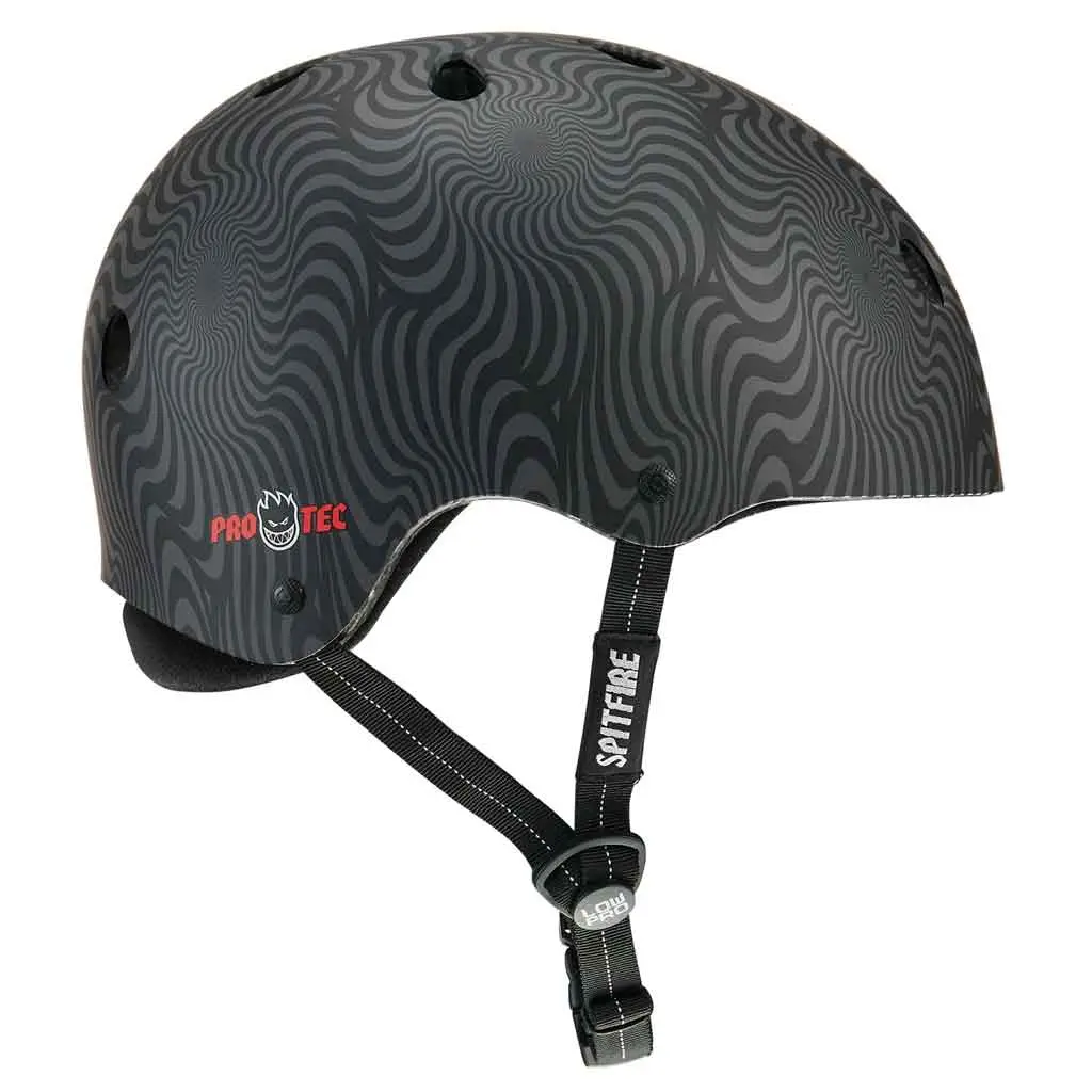 Pro Tech X Spitfire Low Pro Helmet - Black Swirl 1