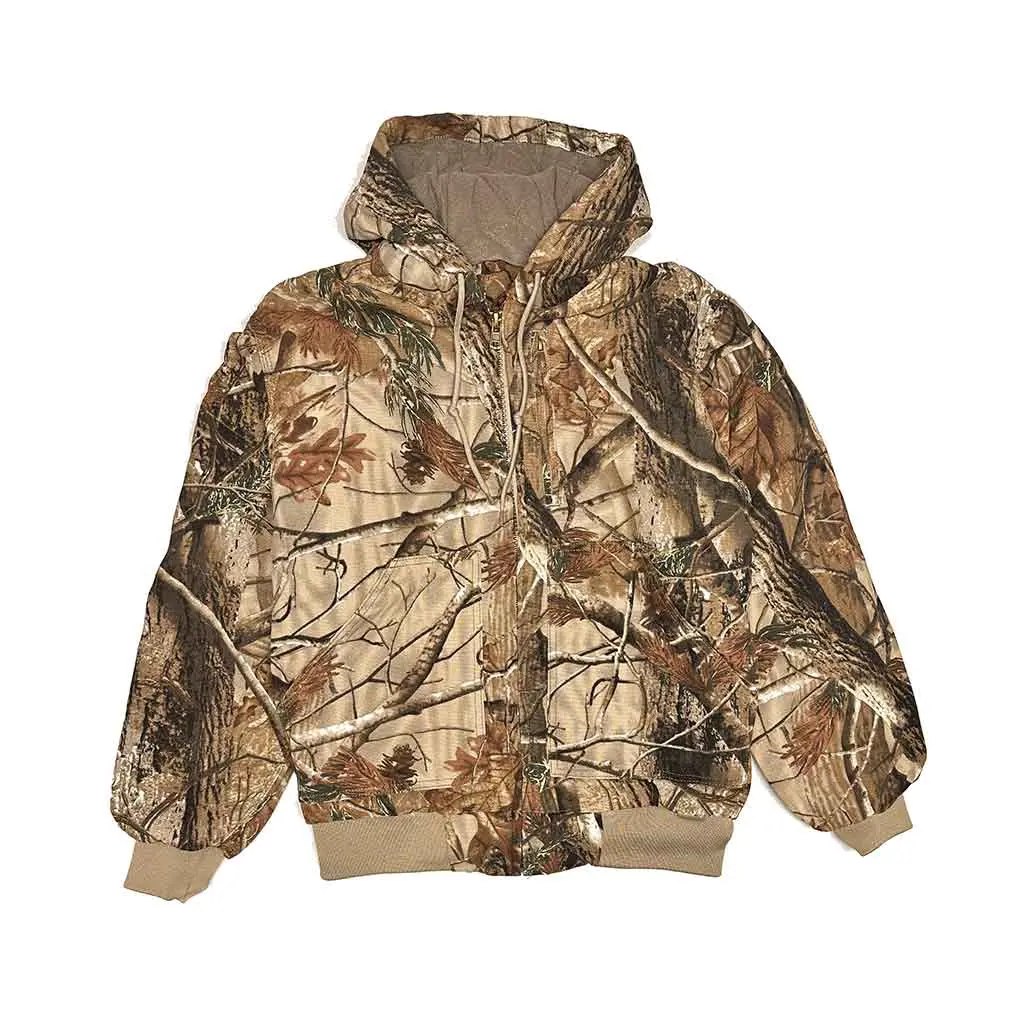 Project Duck Canvas Zip Jacket - Real Tree Camo 1
