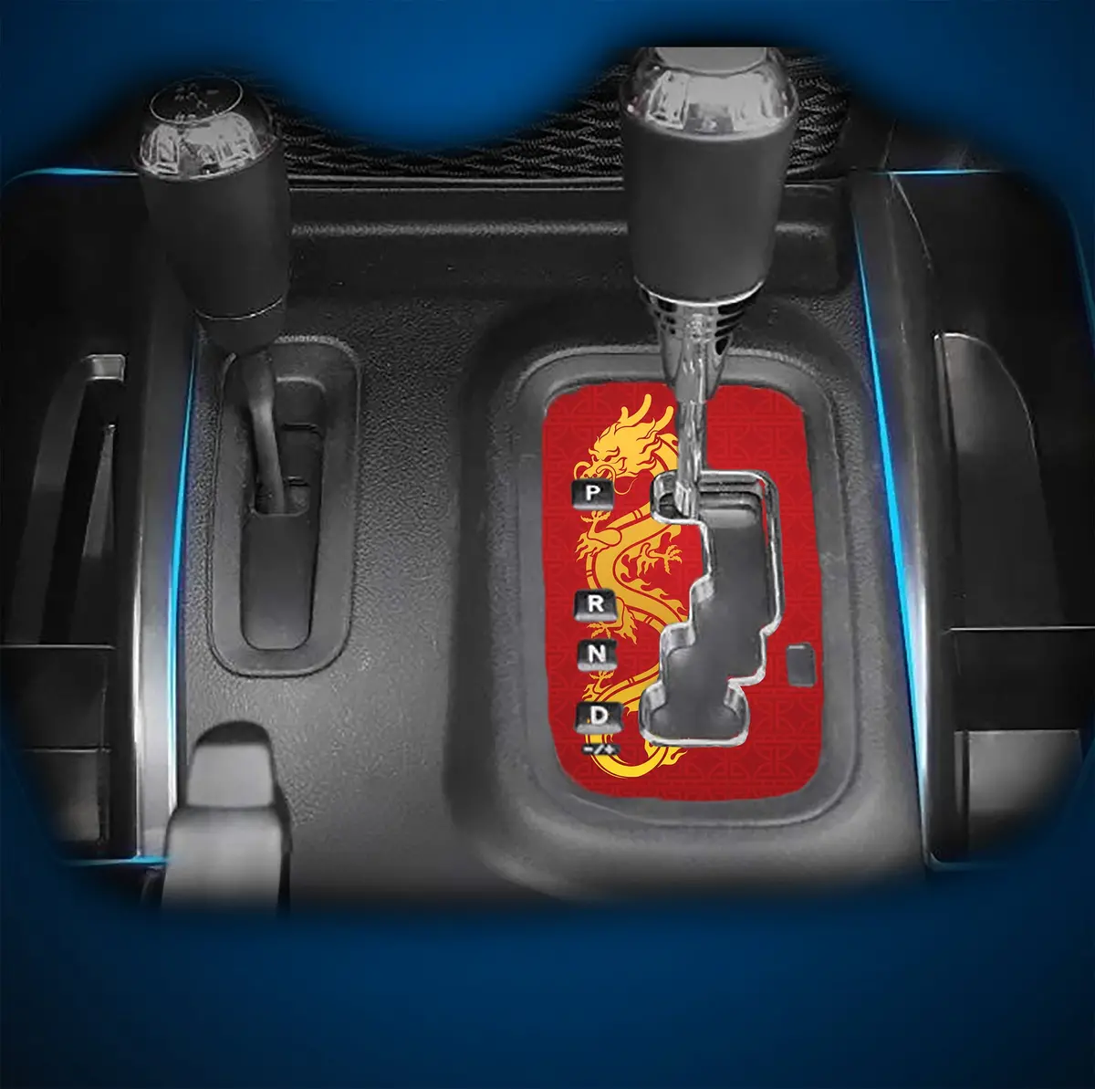 Red Golden Dragon Jk Shifter Deca 1